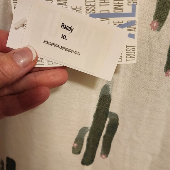 NWT | LuLaRoe‎ | Randy Shirt | 95% cotton/5% poly knit | size XL - Picture 1 of 6